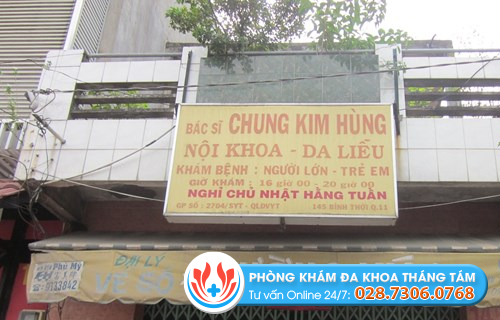 Phòng khám da liễu quận 11 - BS. Chung Kim Hùng