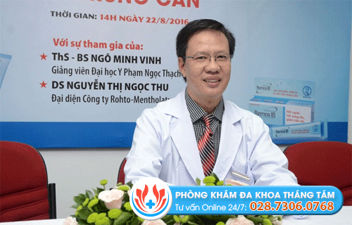 Bác sĩ trị mụn giỏi ở tphcm - Ngô Minh Vinh
