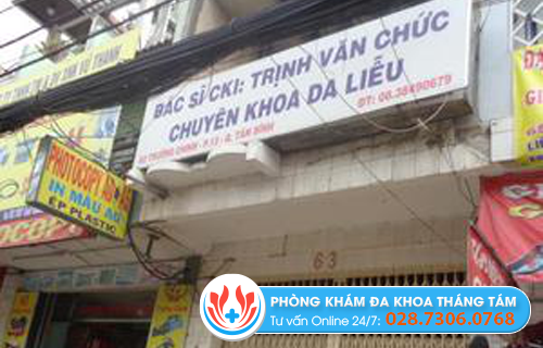 Phòng khám da liễu Tân Bình - BS Trịnh Văn Chức 